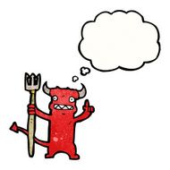 cartoon little devil N112