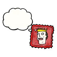 cartoon stamp N7