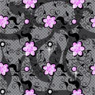 gems lace background