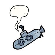 Cartoon Submarine N16