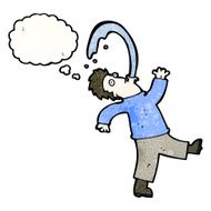 cartoon man spitting water N8