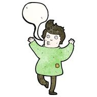 cartoon poor man dancing N2