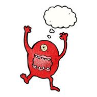 crazy cartoon monster N3