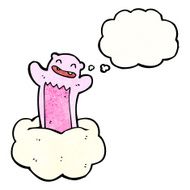 cartoon bear on cloud N6