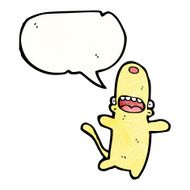 cartoon dancing dog N12