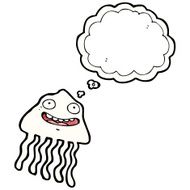 Cartoon Jellyfish N85