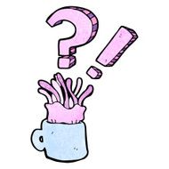 cartoon jellyfish in cup N2