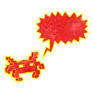 cartoon space alien symbol N2