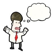 Cartoon Businessman N43