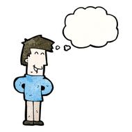 happy cartoon man N16