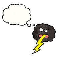 Cartoon Thundercloud N31