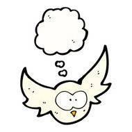 Cartoon Owl N175