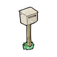 cartoon letter box N2