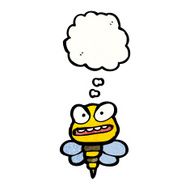 Angry Bee Cartoon N10