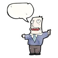 cartoon talking man N40