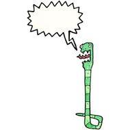 hissing snake cartoon N25