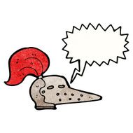 talking medieval helmet cartoon N2