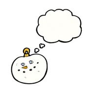 Cartoon Snowman N94