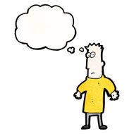 Cartoon Man Thinking N18
