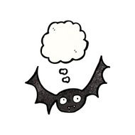 halloween bat cartoon N8