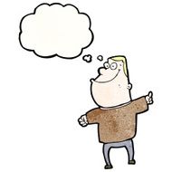 cartoon fat man pointing N3