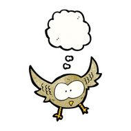 Cartoon Owl N178