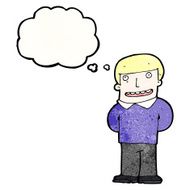 happy man with thought bubble N4