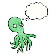 Cartoon Octopus N105