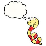 cartoon poisonous snake N28