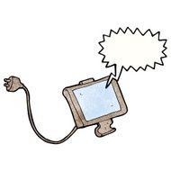 Cartoon Computer Screen N33