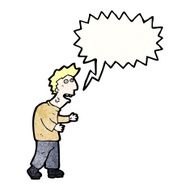 angry man trying to make his point N2