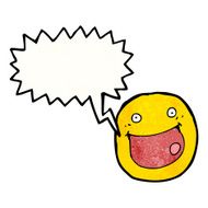 talking happy face symbol cartoon N3