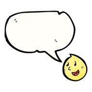 talking happy face symbol cartoon N4
