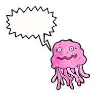 Cartoon Jellyfish N86