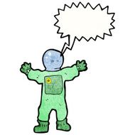 Cartoon Spaceman N11