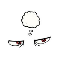 cartoon angry eyes N4