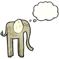 funny cartoon elephant N9