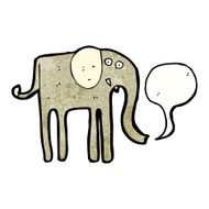 Cartoon Elephant N95