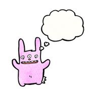 cartoon three eyed rabbit N2