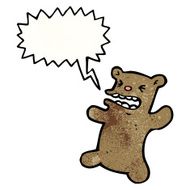 angry little bear cartoon N4