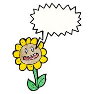 Cartoon Sunflower N33