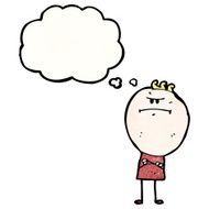 cartoon angry man N121