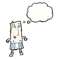 cartoon man in boxer shorts N9