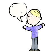cartoon talking man N42