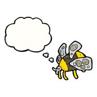 Cartoon Bee N140