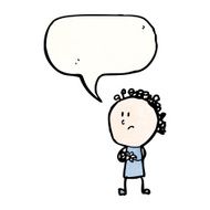 grumpy woman cartoon N2