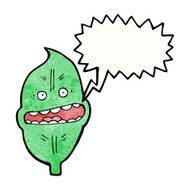 shouting leaf cartoon N2