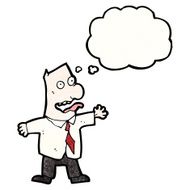 cartoon insane boss N4
