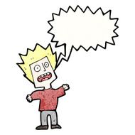 cartoon shouting man N50