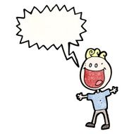 shouting man cartoon N18
